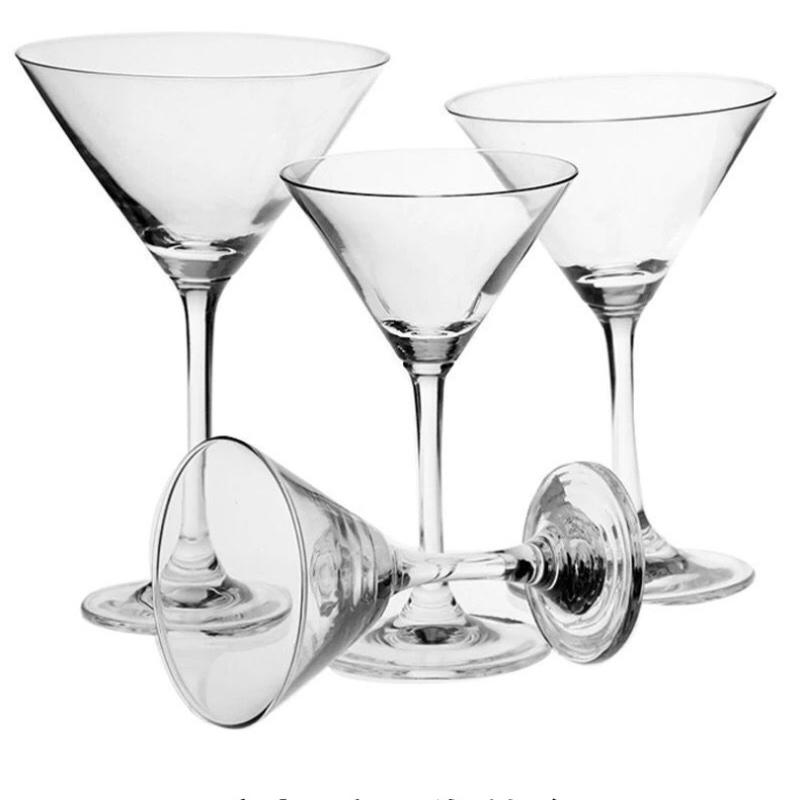 Triangle Glass Cocktail Glass Martini Creative Tall Glass Bar Classic Mixers
