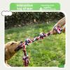 Pet Dog Chew Toy With Cotton Rope For Large Dogs Durable Tether Play