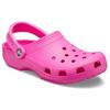 Crocs Classic Clog Fashion Thick Sole Hole Shoes Unisex clogs Electric-Pink 10001-6QQ