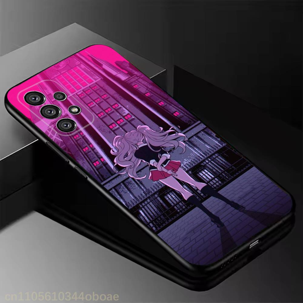 D-Danganronpa Enoshima Junko Phone Case For Samsung Galaxy A13,21s,22,31,32,52,53,71,80,A91 Soft Black Shell