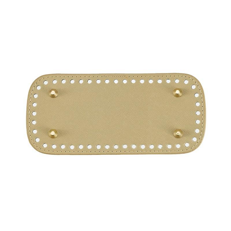 

Сделай сам Дно плетеной сумки ручной работы: Хёна Вязаная кожаная основа, Овальная, ПУ, 20x9см Аксессуар для сумки золотой