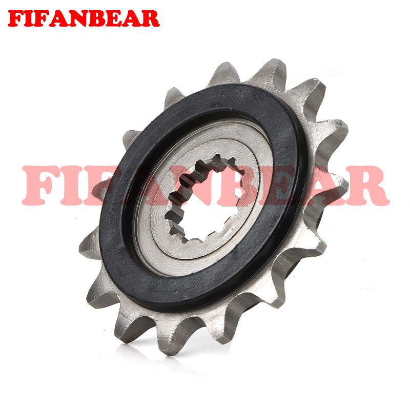 Motorcycles Front Sprocket Chain Wheel Front Fly Wheel Pinion 15T For CFMOTO 450 MT Small Silent Durable Motorcycle Parts