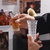 60ml Kleine Schnapsgläser Klares Glas Likörgläser Hochwertiges Kristallglas für Hausbar Küche Restaurant