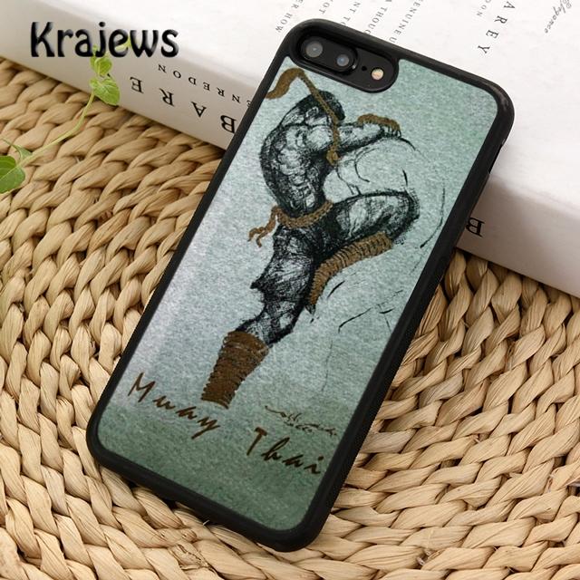 

Krajews Muay Thai Knee Phone Case Cover For iPhone 17 Air 16 15 14 plus 11 12 13 pro max coque Shell Fundas iPhone 13
