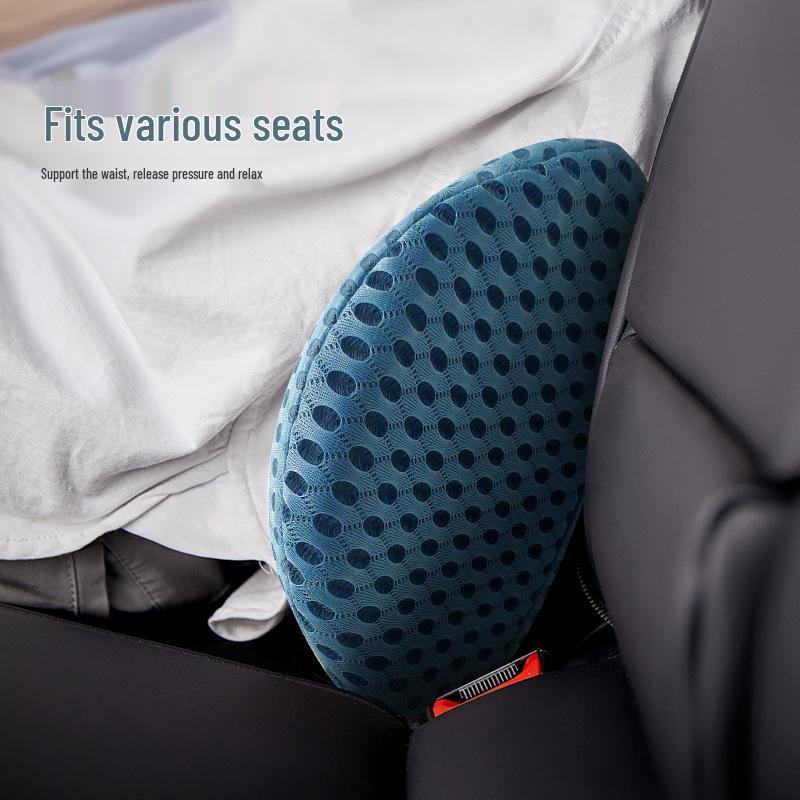 Memory Foam Lumbar Support Cushion for Sofa, Car, and Office