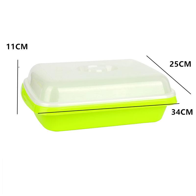 1 Portable Soilless Cultivation Tray For Family Balconies, Hydroponic Tray For Pet Grass And Bean Seedlings, And Home Germination Seedbed