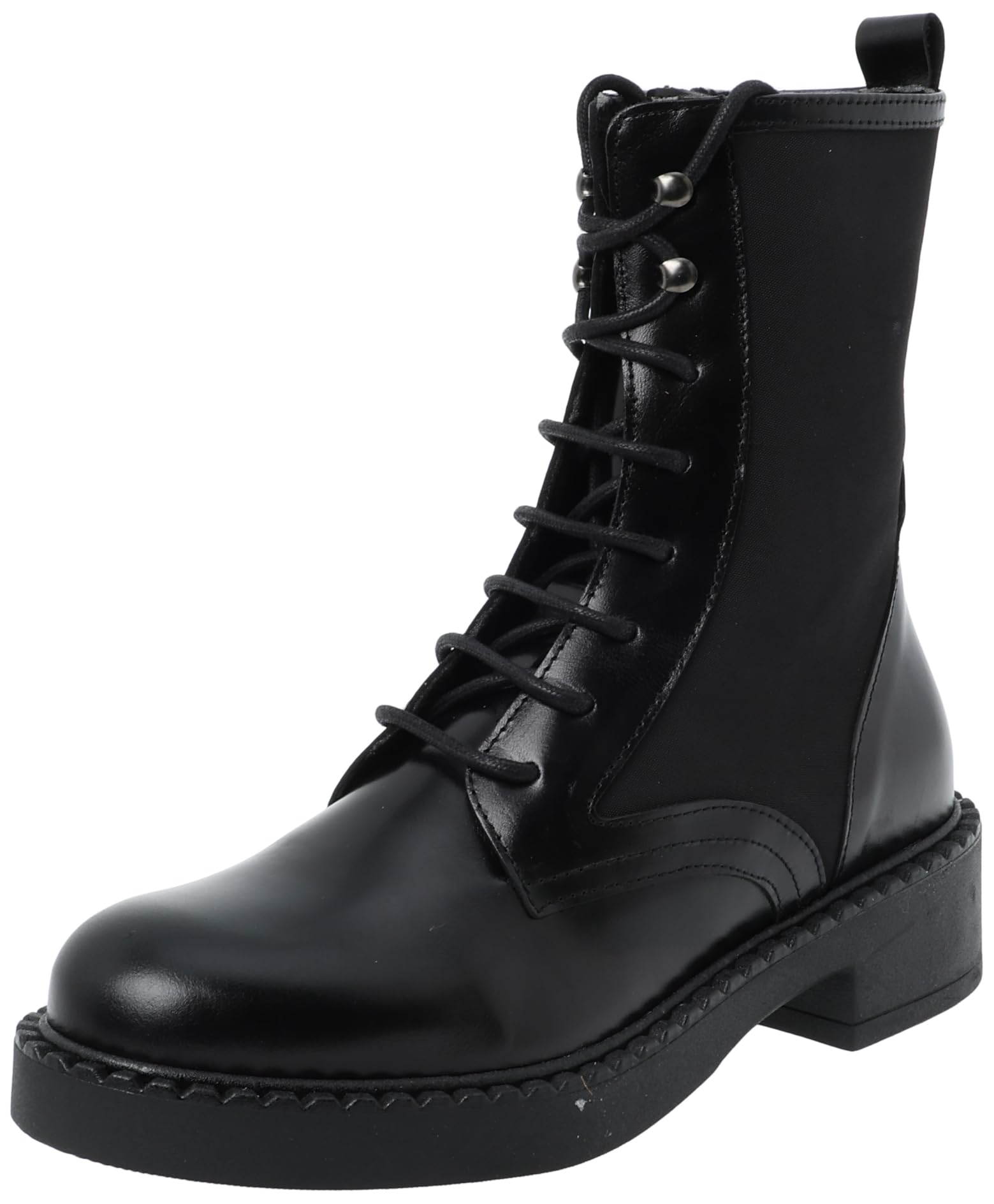 

Ботинки Combat Boots Black [Bontre] Шнуровка чёрный