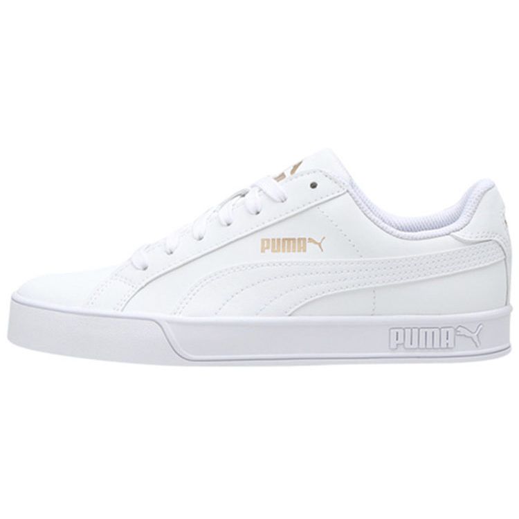 Puma Smash Classic Casual Lightweight Low-Top Sneakers Unisex Sneakers White Platinum 359622-16