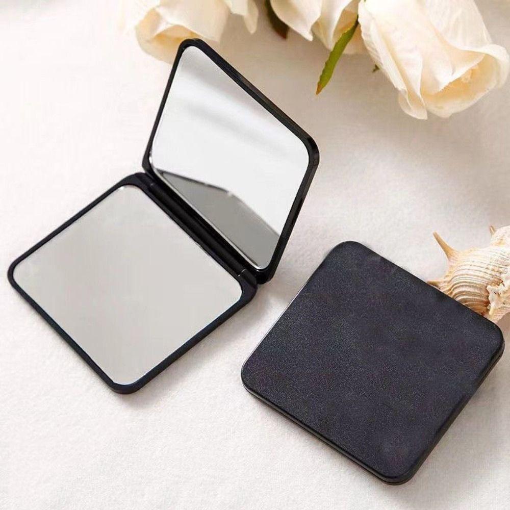 High Definition Portable Folding Mirror ABS Desktop Decorative Mirror  Girl Lady