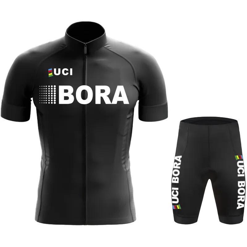 

Short-sleeved Set 2026 Summer Breathable Set Cycling Suit Tour De France Short-sleeved Set Quick-drying Event Cycling Suit 5XL чорний