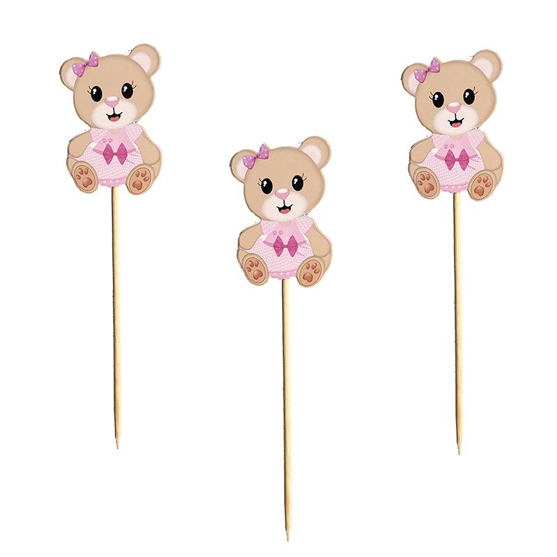 

10Pcs Cute Toothpicks Cocktail Sticks Food Picks Dessert Fruit Forks Cake Decor
