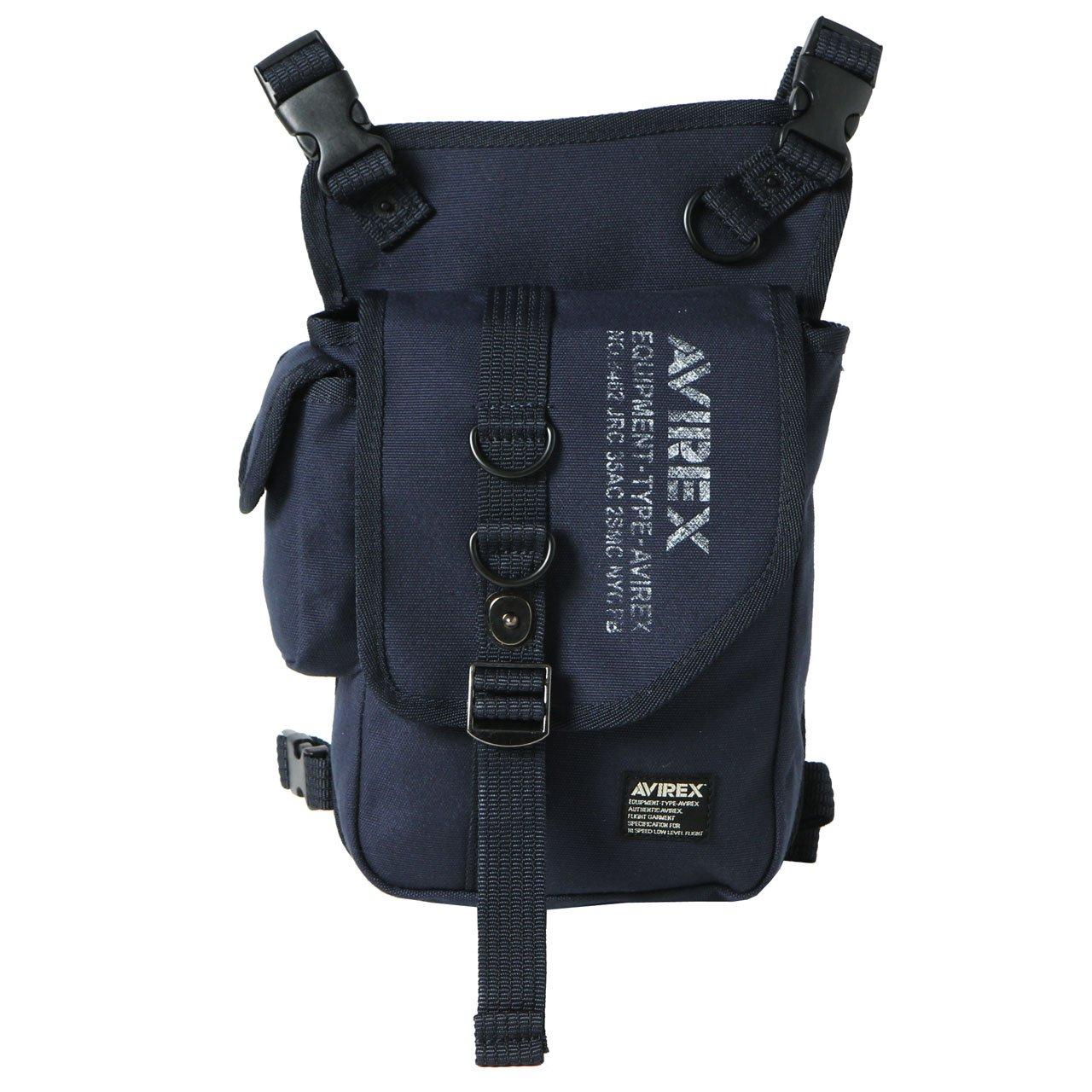 AVIREX 2WAY Leg Bag Navy