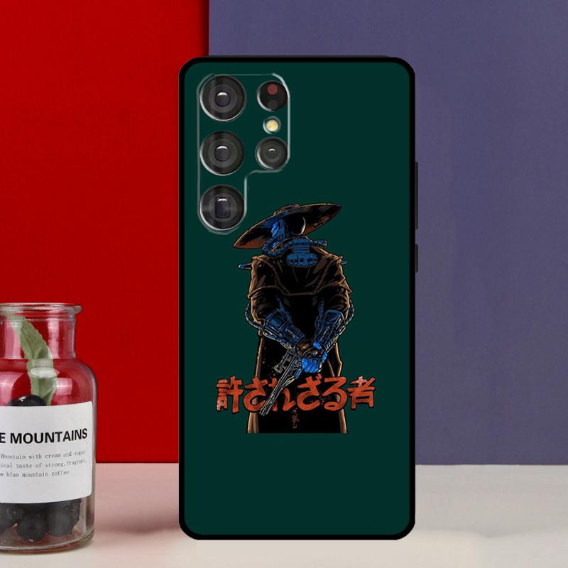 Japan Samurai Ninja Funda Case For Samsung Galaxy S25 Ultra S9 S10 S20 FE S21 S22 S23 Plus S24 Ultra Phone Cover