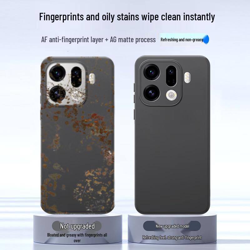 Kulefeng Skin-Feel Anti-Fingerprint Matte TPU Protective Case for OPPO