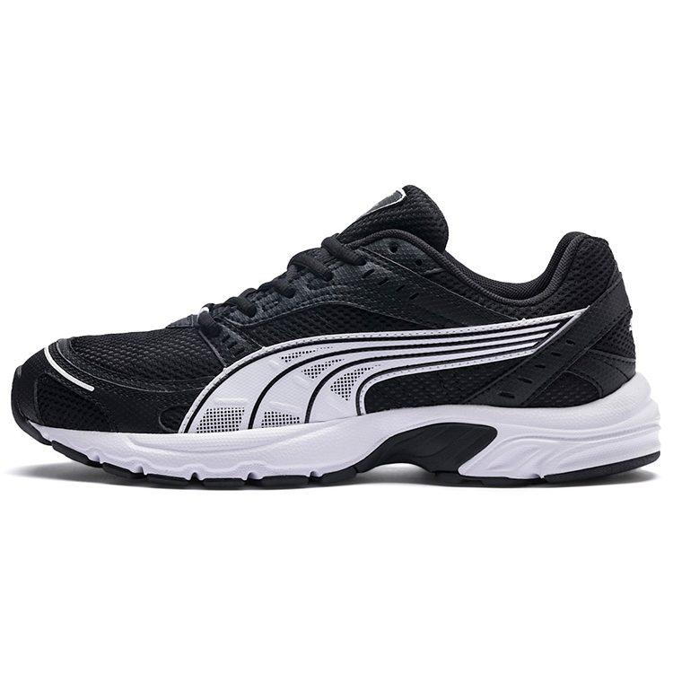 Puma Axis Vintage Mesh, Textile, Synthetic Leather Low Top Running Shoes Unisex Black Silver 368465-03