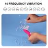 Langtunge Cock Sleeve Ring Vibrator for Men Penis Massasjeapparat 10 Frekvens Klitoral Anal Stimulering Erotiske sexleketøy for par