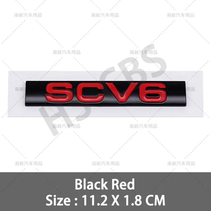 3D ABS HSE Luksusowy Znak SCV6 SCV8 SDV6 SDV8 Emblemat Tylnej Klapy Bagażnika Naklejki na Błotniki Samochodowe Do Discovery Velar Range Rover