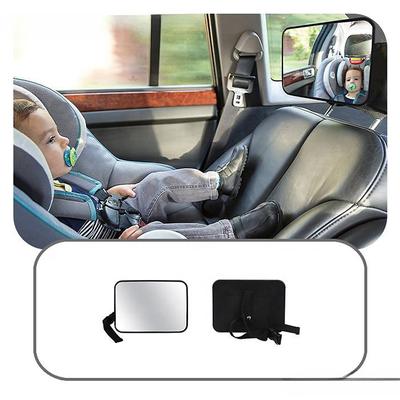 Rétroviseur de sécurité pour siège arrière de voiture, rétroviseur d'observation réglable à grand angle, rétroviseur intérieur de voiture pour bébé/enfant