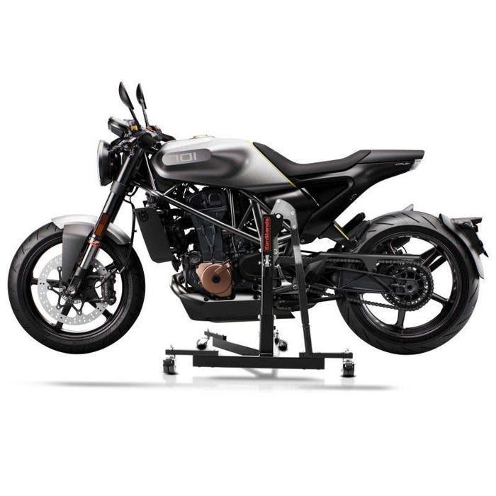 Center Motorcycle Lift - Husqvarna Vitpilen 701 - Capacity 300 Kg - Lightweight 17 Kg - Smart Lever System