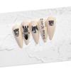 Manicure Animal Stickers Leopard Nail Sticker Nail Art Decoration Adhesive Decals 3D Nail Stickers
