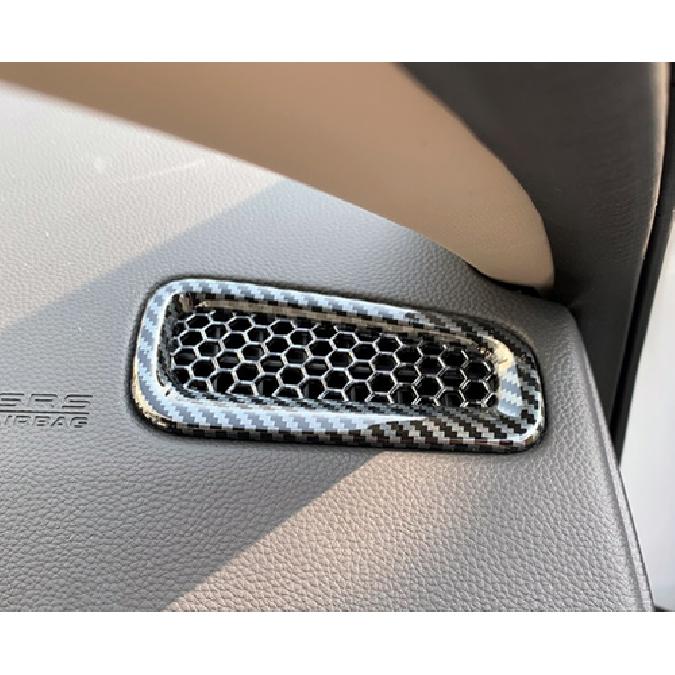 For Honda Civic   Dashboard Air Vent Cover Trim Carbon fiber Kit