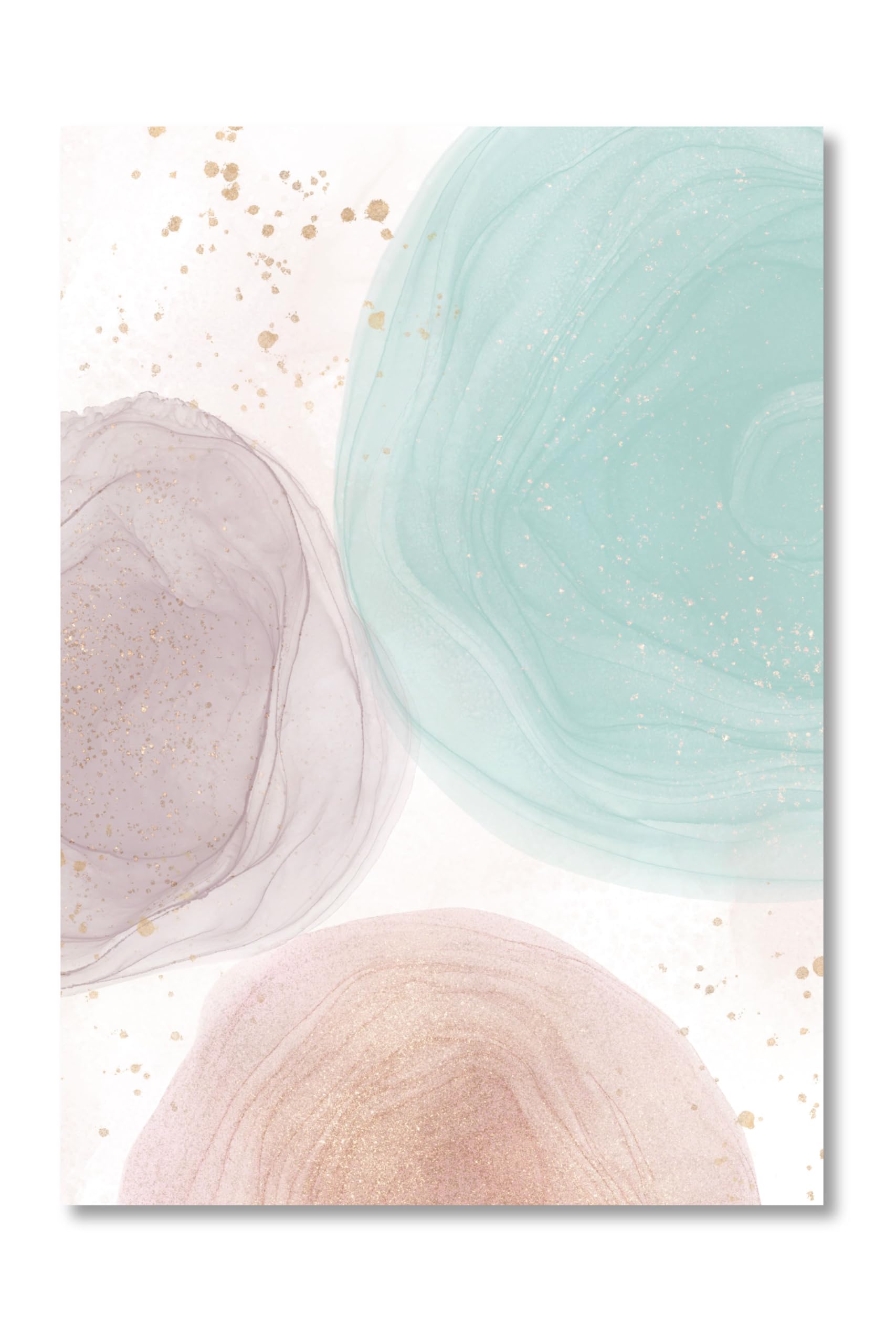 

[Просто украсьте свое пространство этим стильным постером] ankley Акварельный художественный постер, Стильный постер для обоев интерьера, Размер A2, Натуральный, Скандинавский