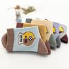 Boys' Breathable Cotton Sports Socks - Summer Thin, Anti-odor, Mesh, Mid-calf
