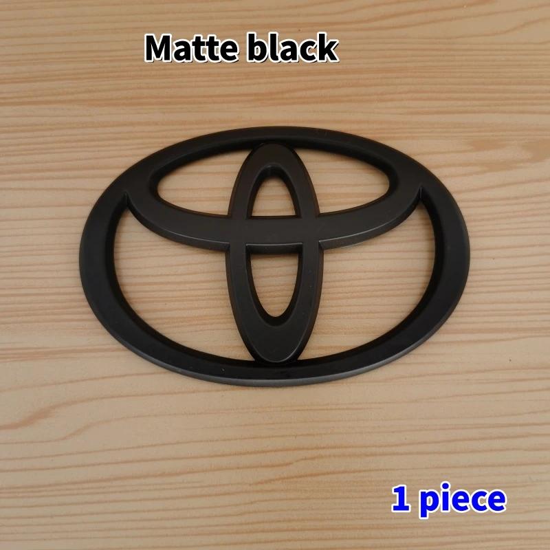 

3D Car Emblem sticker For Toyota Front Grill Hood Rear Trunk Logo Corolla Camry RAV4 Hilux Yaris Prius Prado Badge Accessory 11 CM X 7.5 CM