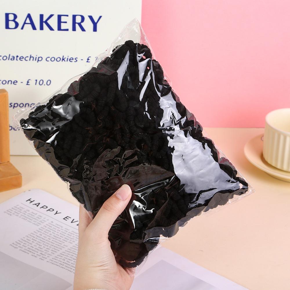 500pcs High Elastic Basic Hair Rope Set Candy Color Colorful Hair Tie Fashion Rubber Band  Ladies