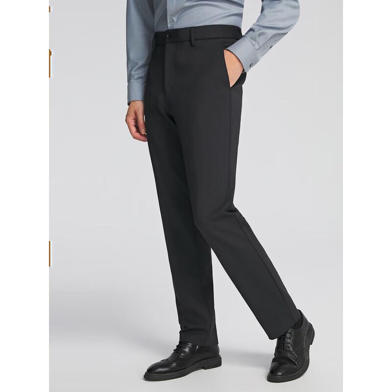 YOUNGOR Men's High-Density Knit Casual Pants