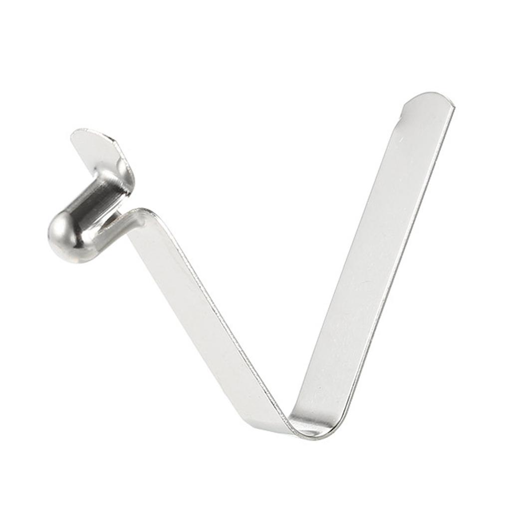 6pcs Kayak Paddle Spring Clips Tent Pole Clips Push Button Spring Snap Clip Locking Tube Pin