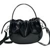 Borsa da donna 2025 primavera ed estate nuova borsa in pelle pieghettata portatile borsa a tracolla a catena sotto il braccio borsa a spalla a nuvola