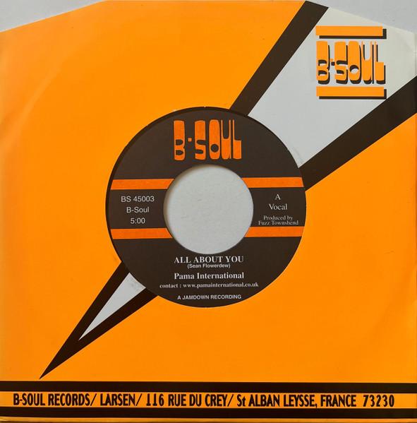 

7-дюймовая пластинка PAMA INTERNATIONAL All About You BS45003 BSoul Records 2004 Франция Регги Ска Даб Б/у