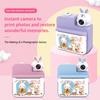HD Cartoon Instant Camera for Kids: Video, Photo & Print, Rotating AF Lens