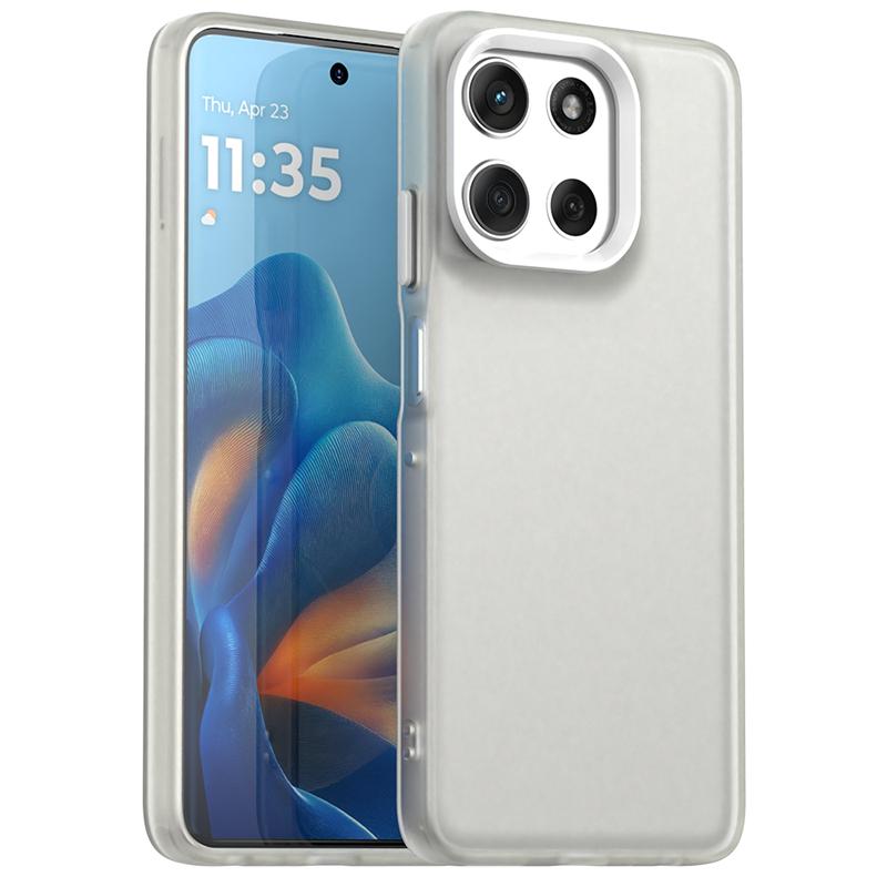 Anti-Drop Candy Color Case For Motorola Moto G56 Matte PC Transparent Back Case Moto G56 G66j G66y G86 Cover For Moto G56 Case