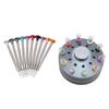 10pcs Professional Slotted Screwdriver Kit Multi Size   Screwdriver Set with 20pcs Blades for Eyeglasses