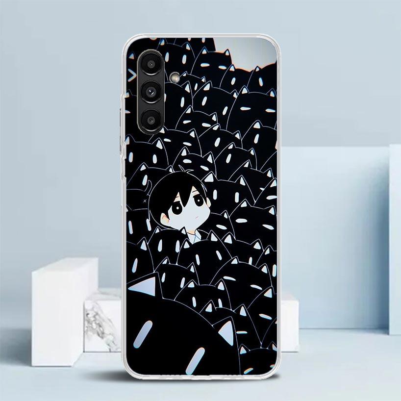 Game O-Omori Cartoon Cover for Samsung Galaxy A17 A37 A57 A16 A26 A36 A56 A15 A14 A55 Phone Case A13 A53 A25 A35 A24 A34 A23 A33