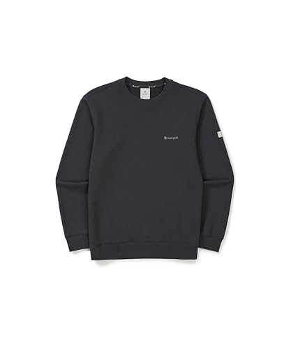 Snow Peak Jersey Basic Sweatshirt, size XL, GS-S25SMFHT50, perfect for camping, outdoor activities, and festivals.