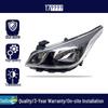 09-17 Kia K2 Headlight Assembly: LED High/Low Beam Cover