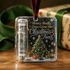 Holiday Hanging Money Holder Christmas Cash Gift Ornament, Clear Acrylic Holder, Xmas DIY Box Tree Decoration, Funny Ways To for Christmas,