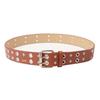 Women's Punk Double-Breasted Eyelet Belt with Rivets