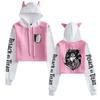 New Attack on Titan Women's Cat Ear Hoodie - Autumn/Winter Anime Merchandise