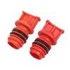 Air Compressor Oil Breather Cap Set 2pcs Plastic with 17mm Male Thread Diameter for Reliable Air Compressor Operation