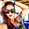 Fashion Cat Eye Sunglasses  Vintage Luxury Brand Designer Black Oversized Ladies Sunglasses Square Eyewear UV400