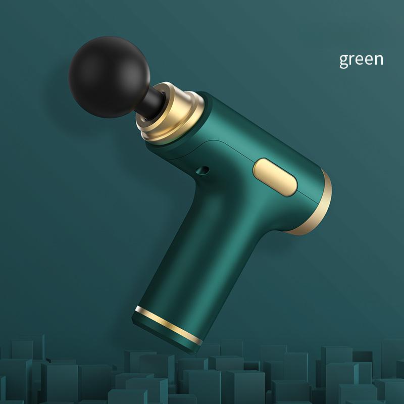 Mini Fascia Grab, Muscle Massager Fitness Vibration Fascia Instrument Portable USB Charging 6-speed Massage Gun