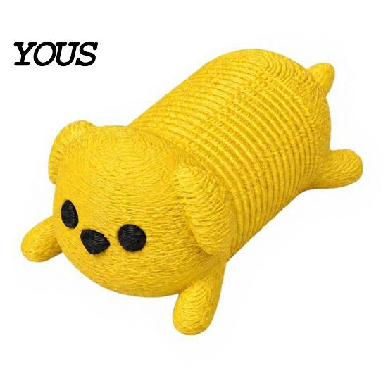 Flexible Springy Animal Toy 1/4Pcs 3D Printed Cat Fidget Toy, Lying Spring Dog Stress Portable Reducer Relief Stretchy for Desk Decor Sensory