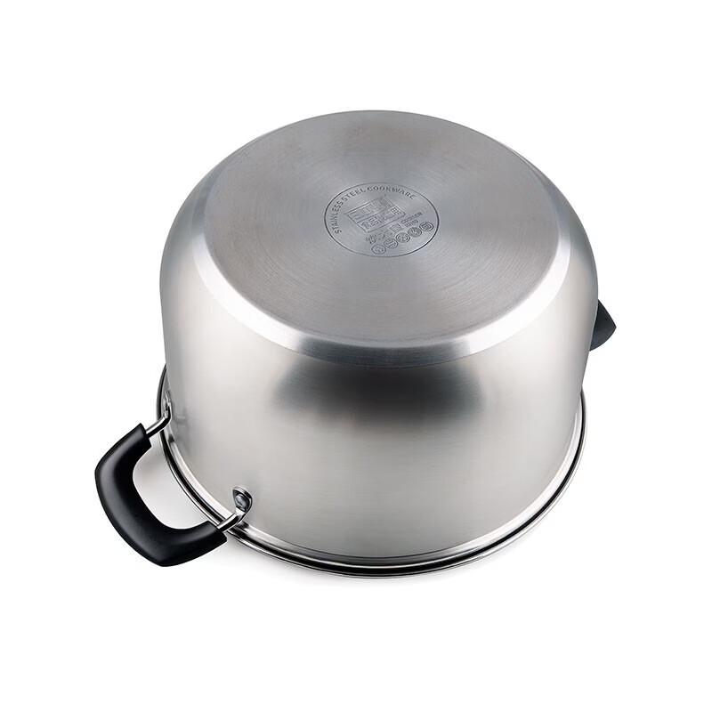 COOKER KING Stainless Steel Soup and Steaming Pot