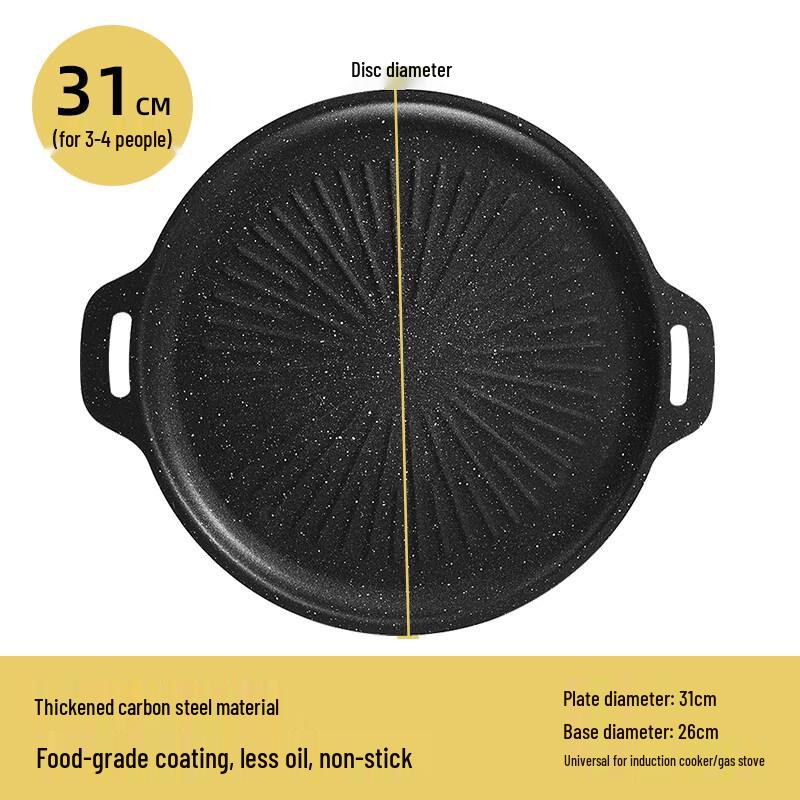 ZISIZ Outdoor BBQ Grill Pan