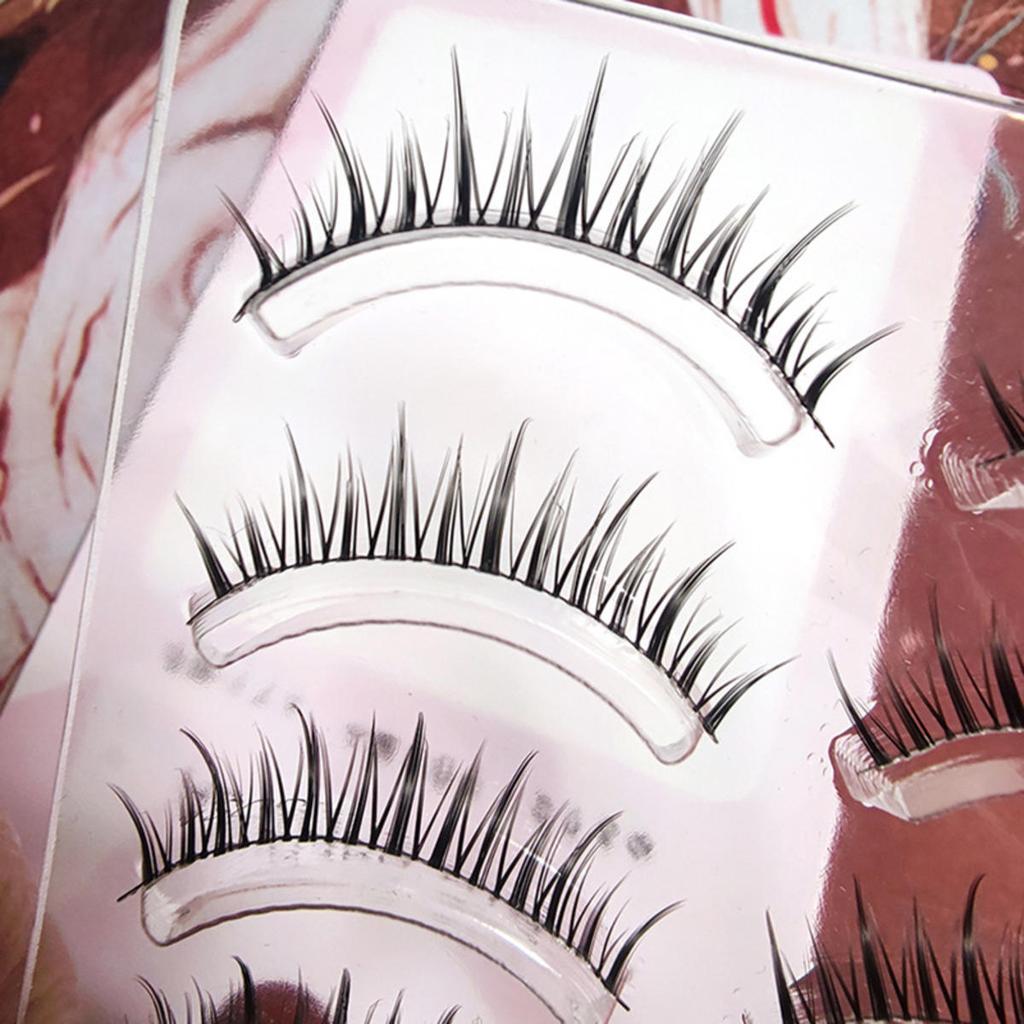 5 Perechi Gene False Naturale Machiaj Gene Artificiale Fete Femei DIY Extensie Gene Cosplay Cosmetice Instrument de Frumusețe