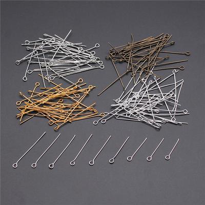 Testine per perni T a 9 pin per perline Bronzo Antico Ferro Componente per Creazione Gioielli Artigianato nello Stile Fai da Te per Gioielli Distanziatore per Gioielli